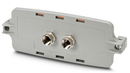 Phoenix Contact ECS Series Polycarbonate Front Plate, 30mm H, 62mm W, 163mm L for Use with ECS [1050379]; 230-1156