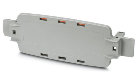 Phoenix Contact ECS Series Polycarbonate Blanking Plate, 34mm H, 62mm W, 196mm L for Use with ECS [1050386]; 230-1160