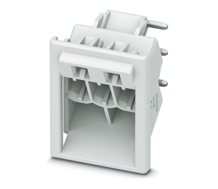 Phoenix Contact, 5mm Pitch, ICC, 3 Way, Vertical, Pluggable Terminal Block, Header, Through Hole, Solder Termination, [2203901]; 230-1192