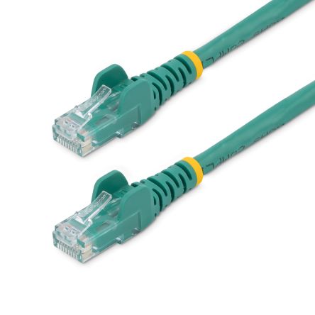 StarTech.com, 1.5m Cat6, Green RJ45 to Male RJ45 Male, U/UTP Unshielded, Terminated PVC Sheath [N6PATC150CMGN]; 230-5572