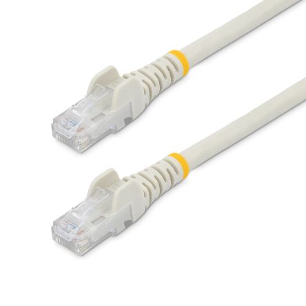 StarTech.com, 1.5m Cat6, White RJ45 to Male RJ45 Male, U/UTP Unshielded, Terminated PVC Sheath [N6PATC150CMWH]; 230-5577
