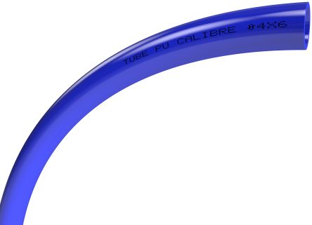 TRICOFLEX Compressed Air Pipe Blue Polyurethane 4mm x 25m TUBE PU CALIBRE Series [070717]; 230-9354