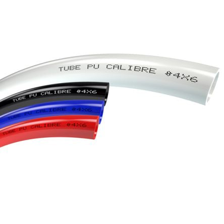 TRICOFLEX Compressed Air Pipe White Polyamide 6mm x 25m TUBE PA CALIBRE Series [072516]; 230-9358