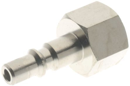 RS PRO Brass Female Pneumatic Elbow Threaded-to-Tube Adapter, 1/8 in Female 7.5mm Threaded [0]; 231-2501