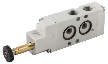 RS PRO Monostable Solenoid Valve - Solenoid/Spring BSP 1/4 08V Series [0]; 231-2551