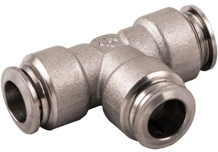 RS PRO Nickel Plated Brass Pneumatic Quick Connect Coupling, 8mm Tube [0]; 231-2775