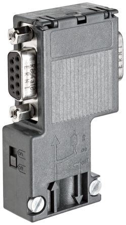 Siemens SIPLUS DP PROFIBUS Cable Mount D-sub Connector, with Screw [6AG1972-0BB12-2XA0]; 231-3574
