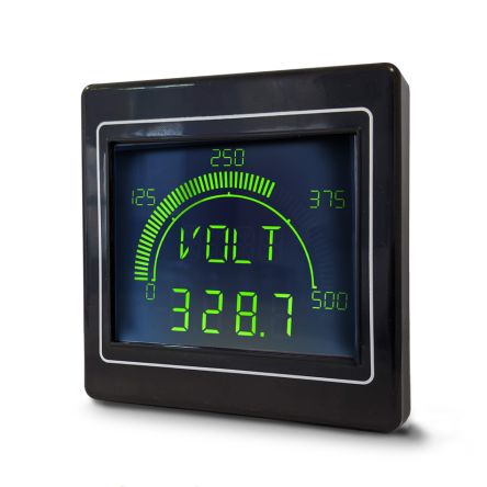 Trumeter LCD Process Meter, 68mm x 68mm [APM-MAX-M23-NL-4R]; 231-4116