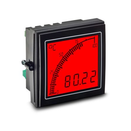 Trumeter LCD Temperature Indicator for Temperature, 68mm x 68mm [APM-TEMP-APO]; 231-4120