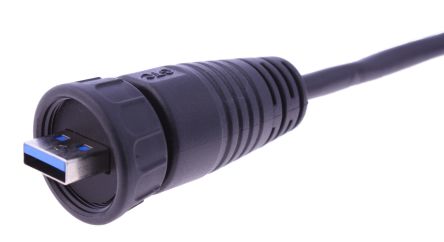 RS PRO USB 3.0, Male USB A to Unterminated, 2m [0]; 231-7889