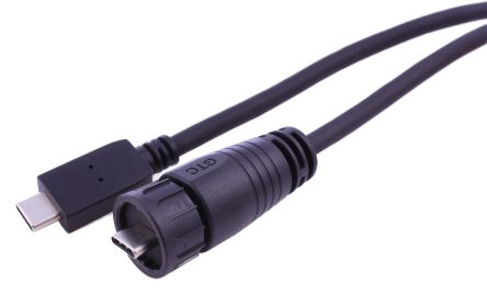 RS PRO USB 3.1, Male USB C to Male USB C, 2m [0]; 231-7894