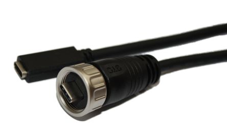 RS PRO USB 3.1, Male USB C to Female USB C, 2m [0]; 231-7953