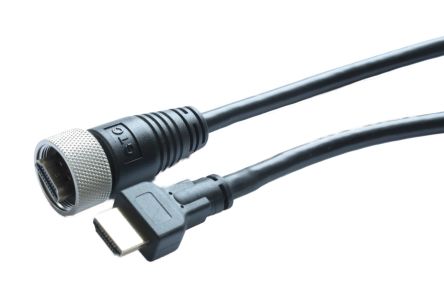 RS PRO, 2m Male HDMI to Male HDMI High Speed 4K [0]; 231-7963