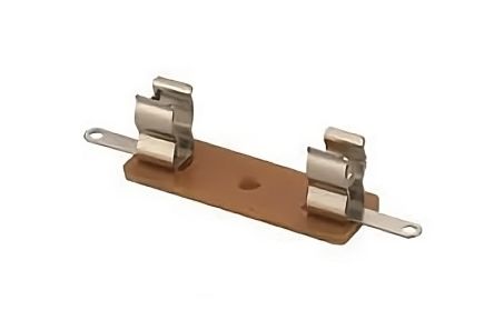 Eaton 10A Through Hole 6.3 x 32mm Fuse Block, 250V ac [BK4-S-4001-1-R]; 233-0610
