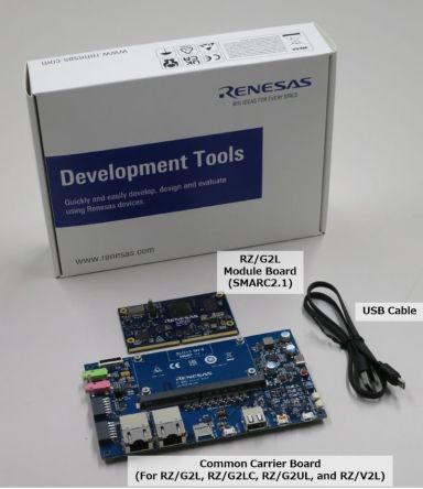 Renesas Electronics RZ/G2LC EVAL BOARD Microprocessor Evaluation Kit RTK9744L23S01000BE [RTK9744L23S01000BE]; 233-2460