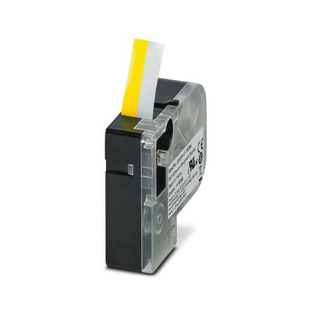 Phoenix Contact MM-EML Black on Yellow Label Printer Tape, 8m Label Length [1116050]; 233-3418
