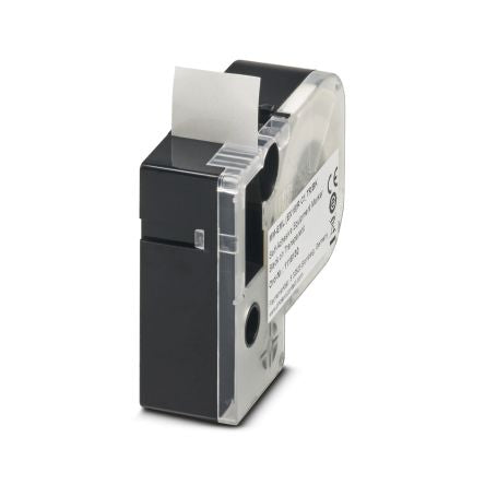 Phoenix Contact MM-EML Black on Transparent Label Printer Tape, 8m Label Length [1116130]; 233-3423