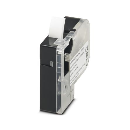 Phoenix Contact MM-EMLC Black on White Label Printer Tape, 8m Label Length [1116134]; 233-3426