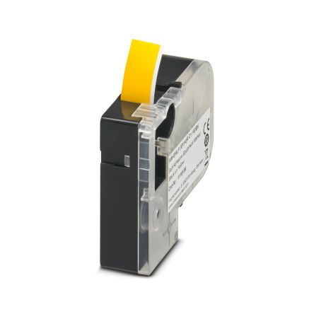 Phoenix Contact MM-EMLF Black on Yellow Label Printer Tape, 8m Label Length [1116136]; 233-3428