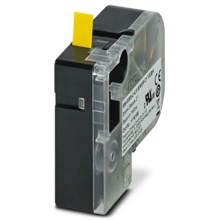 Phoenix Contact MM-WMS Heat Shrink Cable Marker, Yellow, 2.4 → 4.8mm Cable, for , for THERMOMARK, 1116186 [1116186]; 233-3441