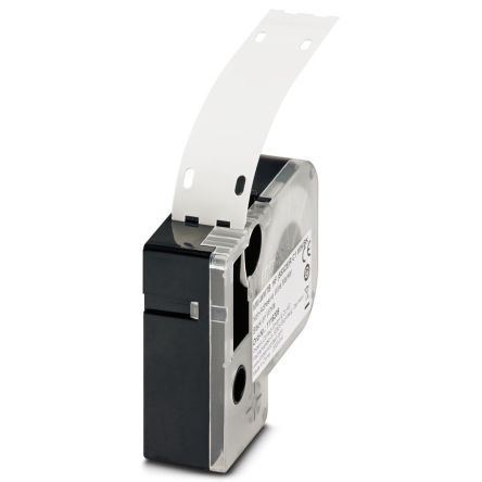 Phoenix Contact MM-WMTB HF (55X25)R C1 WH/BK Cable Tie Cable Marker, White, 6mm Cable, for , for THERMOMARK, 1116209 [1116209]; 233-3460