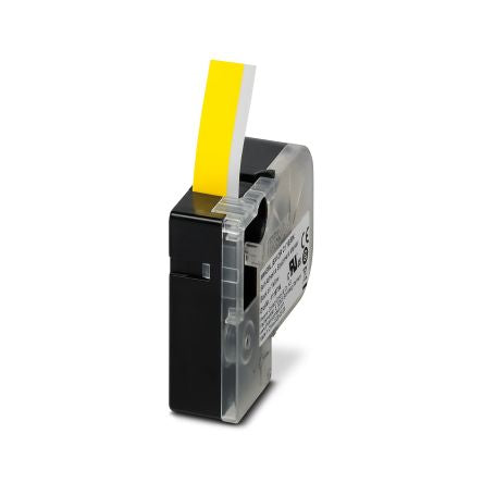 Phoenix Contact MM-EML Black on Yellow Label Printer Tape, 8m Label Length [1118734]; 233-3463