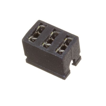 Wurth Elektronik, WR-PHD Jumper Female Straight Black Jumper 3 Way 1 Row 2.54mm Pitch [60910313421]; 233-9229
