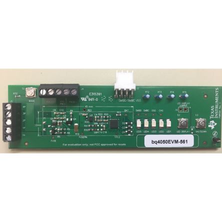 Texas Instruments BQ4050 Evaluation Board Battery Monitoring for BQ4050 for BQ4050 [BQ4050EVM-561]; 235-5127
