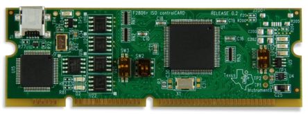 Texas Instruments F28069 Piccolo controlCARD 32 Bit Microcontroller Daughter Card TMDSCNCD28069 [TMDSCNCD28069]; 235-5185