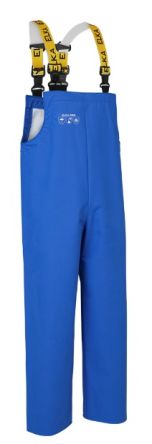 Elka Gb Royal Blue Reusable Bib & Brace, L [E0101/L]; 235-5806