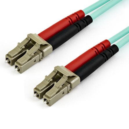 StarTech.com LC to LC OM4 Multi Mode Fibre Optic Cable, 50/125μm, 10m [450FBLCLC10]; 236-8265