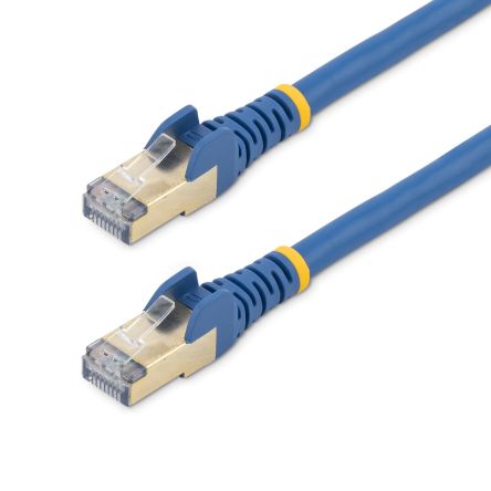 StarTech.com, 5m Cat6a, Blue RJ45 to Male RJ45 Male, STP Shielded, Terminated [6ASPAT5MBL]; 236-8271