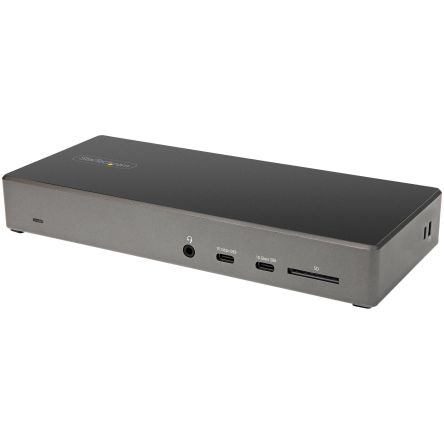 StarTech.com Triple Monitor 4K USB-C Docking Station with DisplayPort, HDMI - 6 x USB ports, USB A, USB C [DK31C2DHSPDUE]; 236-8294