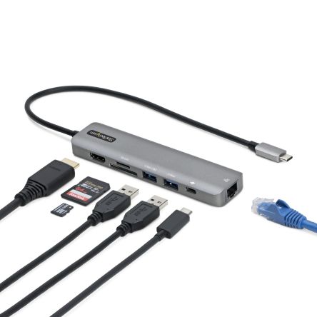 StarTech.com 4K USB-C Docking Station with HDMI - 3 x USB ports, USB A, USB C [DKT30CHSDPD1]; 236-8297