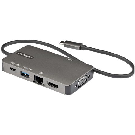 StarTech.com 4K USB-C Docking Station with HDMI, VGA - 3 x USB ports, USB A, USB C [DKT30CHVPD2]; 236-8298