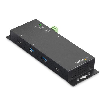 StarTech.com 4 Port USB C USB A, USB C  Hub, AC Adapter Powered, 15.2 x 6 x 2.4cm [HB31C2A2CME]; 236-8313
