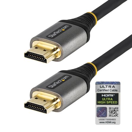 StarTech.com HDMI 2.1, 5m Male HDMI to Male HDMI Ultra High Speed 8K @ 60Hz [HDMM21V5M]; 236-8319