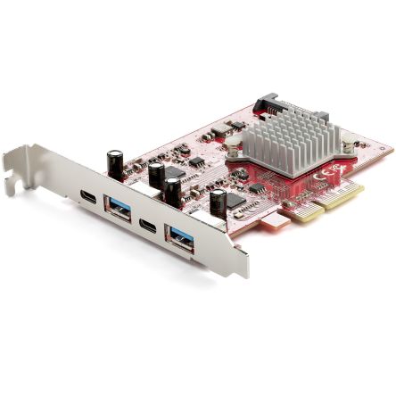 StarTech.com 4 Port USB A, USB C USB 3.2 USB C  Card [PEXUSB312A2C2V]; 236-8357