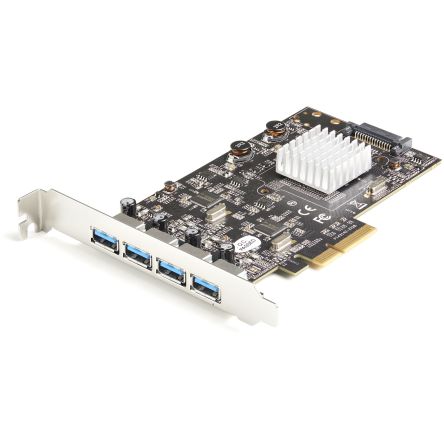 StarTech.com 4 Port USB A USB 3.2 USB 3.2  Card [PEXUSB314A2V2]; 236-8359