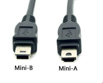 RS PRO USB 2.0, Male Mini USB A to Male Mini USB B, 1m [0]; 236-9084
