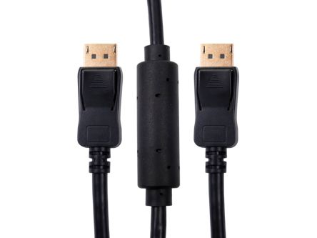 RS PRO Male DisplayPort to Male DisplayPort  Cable, 4K, 25m [0]; 236-9099