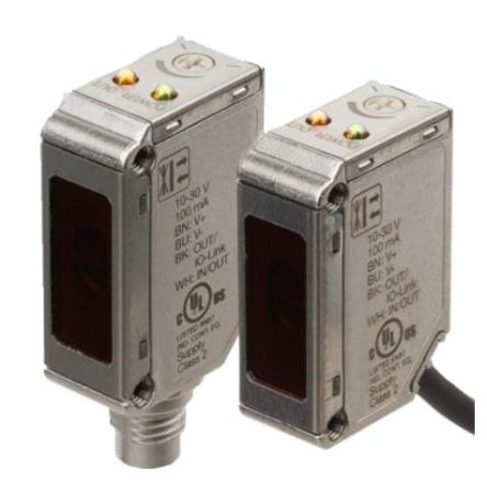 RS PRO Diffuse with Background Suppression Photoelectric Sensor, Block Sensor, 1 m Detection Range IO-LINK [0]; 237-7275