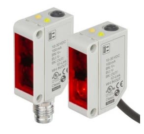 RS PRO Polarised Retro Reflection Photoelectric Sensor, Block Sensor, 1 m Detection Range IO-LINK [0]; 237-7278