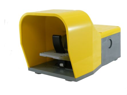 RS PRO Medium Duty Snap Action Foot Switch - Thermoplastic Case Material, NO + NC, 6 A Contact Current, 24V Contact [0]; 238-0563