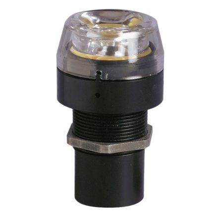 Crouzet Yellow Panel Mounting Visual Indicator, 8bar, 4 mm inlet port, 22.5mm mount hole [84150203]; 238-2505