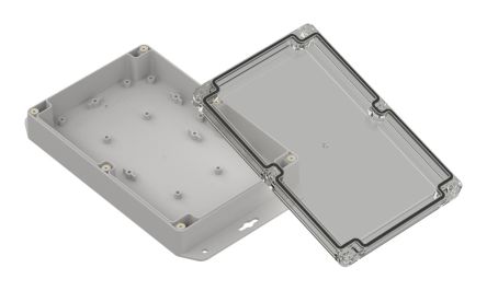 RS PRO Polycarbonate Enclosure, 45.1 x 139.8 x 209.7mm [0]; 238-4056