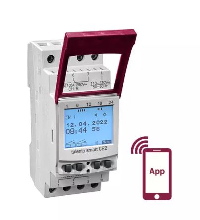 Grasslin Analogue DIN Rail Time Switch 110 → 230 V ac, 2-Channel [43.04.0004.1]; 238-8843
