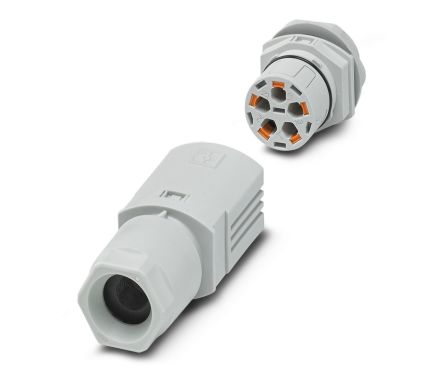 Phoenix Contact Panel Feed Through Connector, 5 Way, 20A, IPD, Bulkhead [1047344]; 239-5034