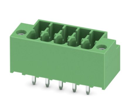 Phoenix Contact, 3.5mm Pitch, DMCV, 4 Way, Vertical, Pluggable Terminal Block, Header, 1053976 [1053976]; 239-5038