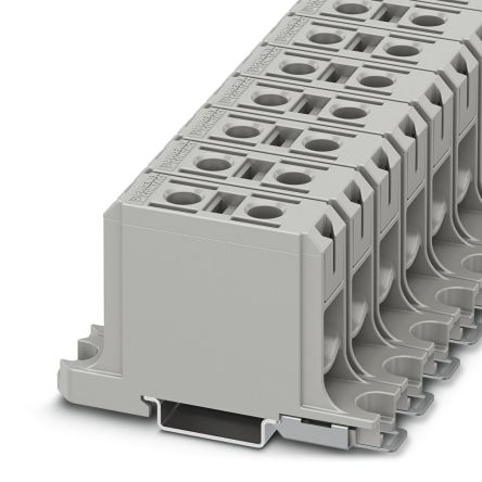 Phoenix Contact 1086465 UBAL 50 Series Grey, 6mm², Single-Level, Screw Termination [1086465]; 239-5073